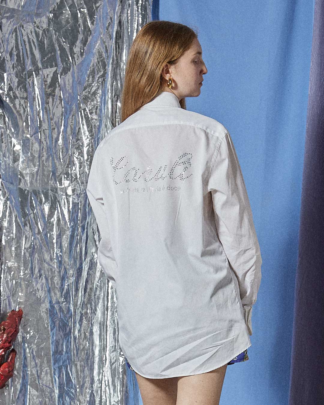 Camicia carulì strass