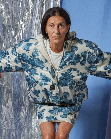 Coordinato imbottito fiori