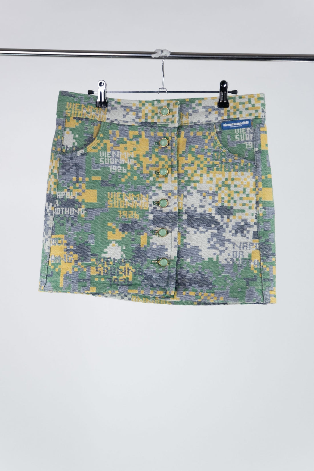 Gonna jacquard matercamo