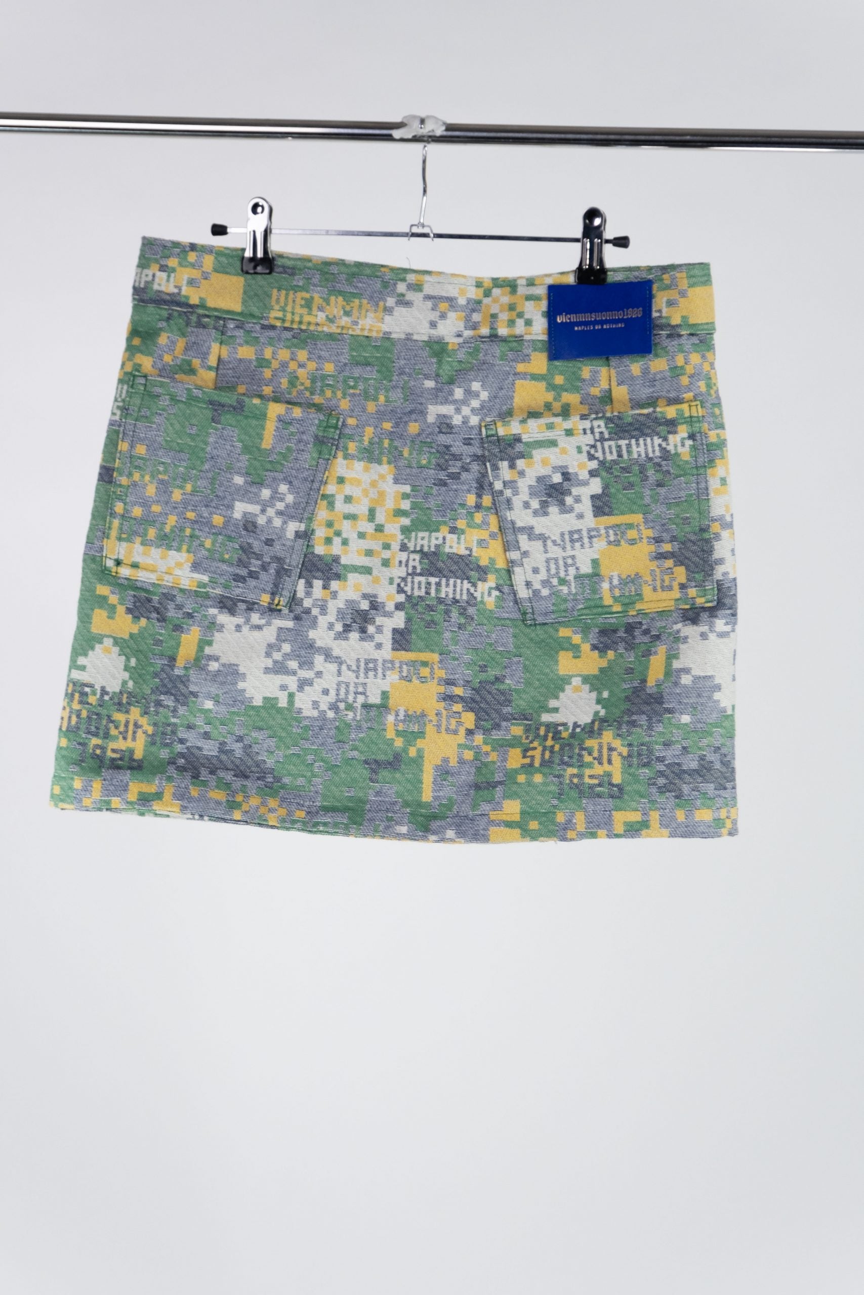 Gonna jacquard matercamo