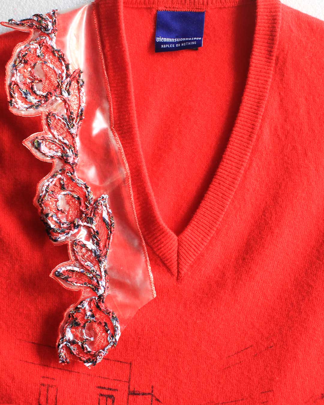 Gilet rosso Marechiaro