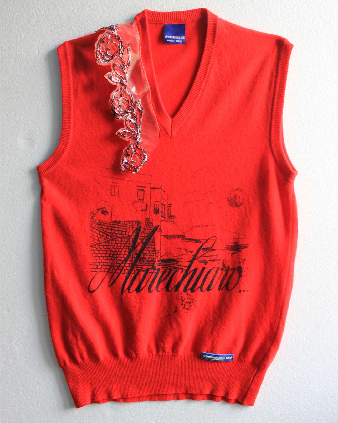 Gilet rosso Marechiaro