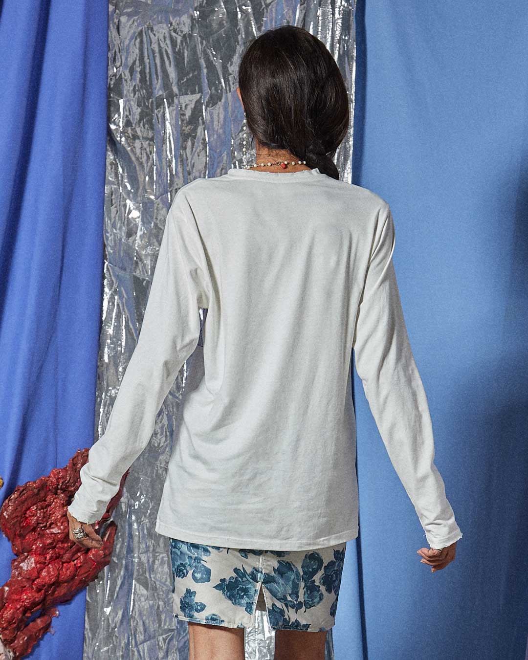 Coordinato imbottito fiori