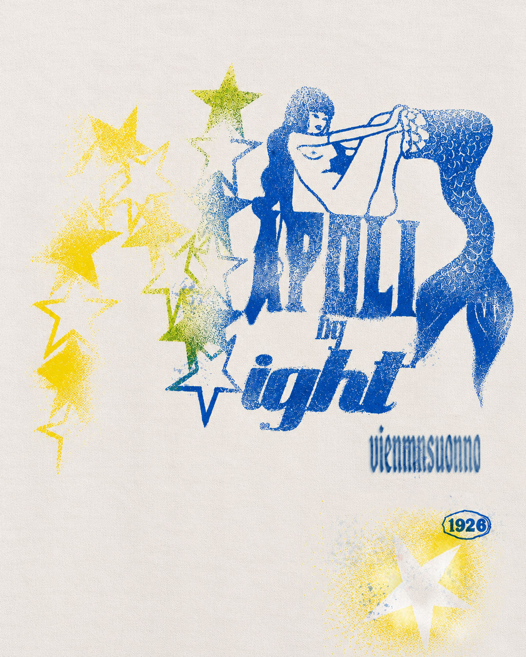 T-shirt Napoli by night spray