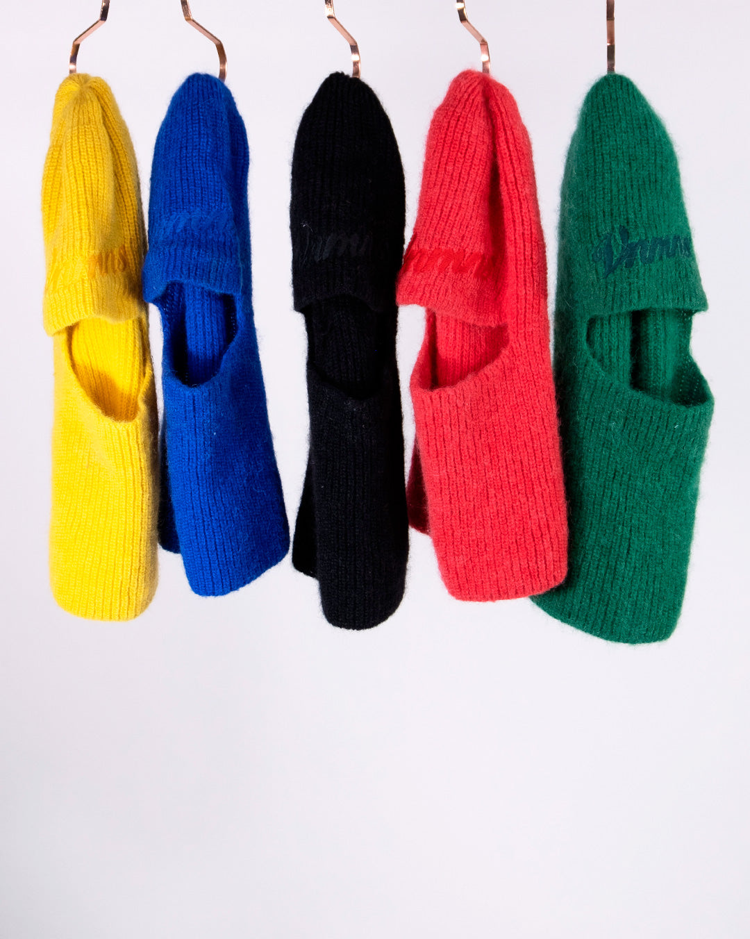 Balaclava lungo ricamato