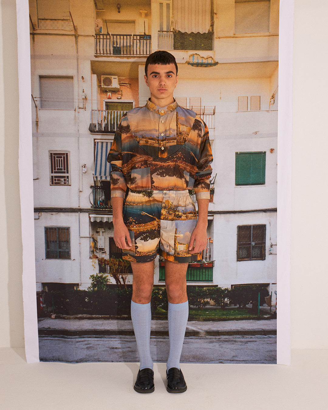 Short stampa Napoli antica