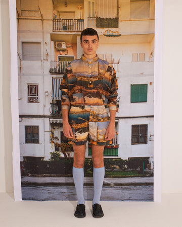 Short stampa Napoli antica