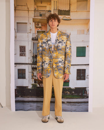 Giacca Jaquard Sartoriale Mater-Camo