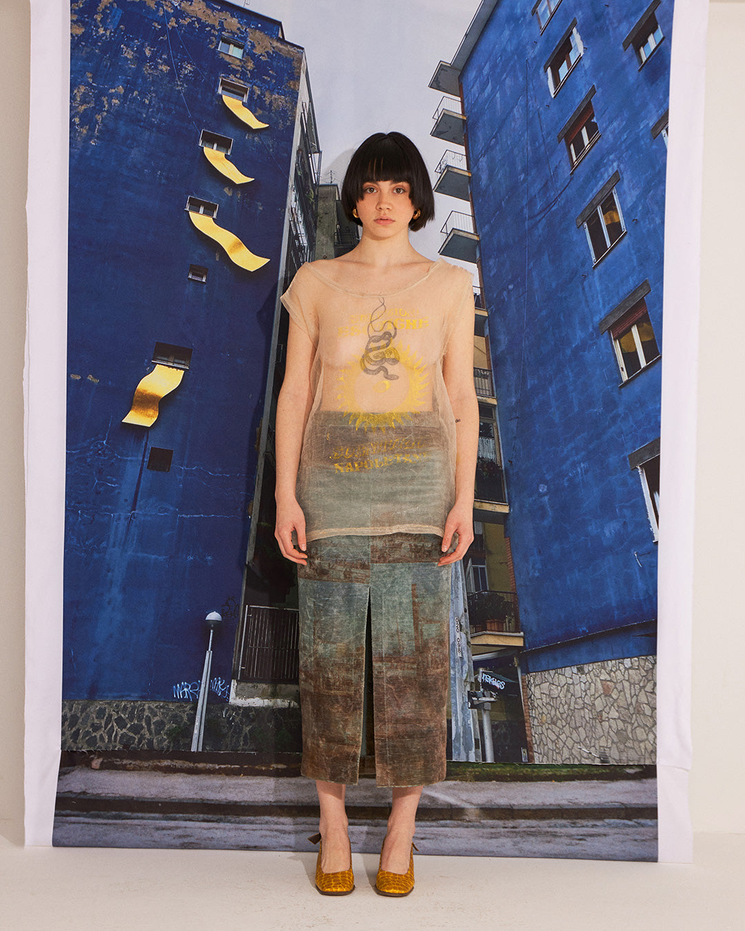 Top organza selezioni esotiche