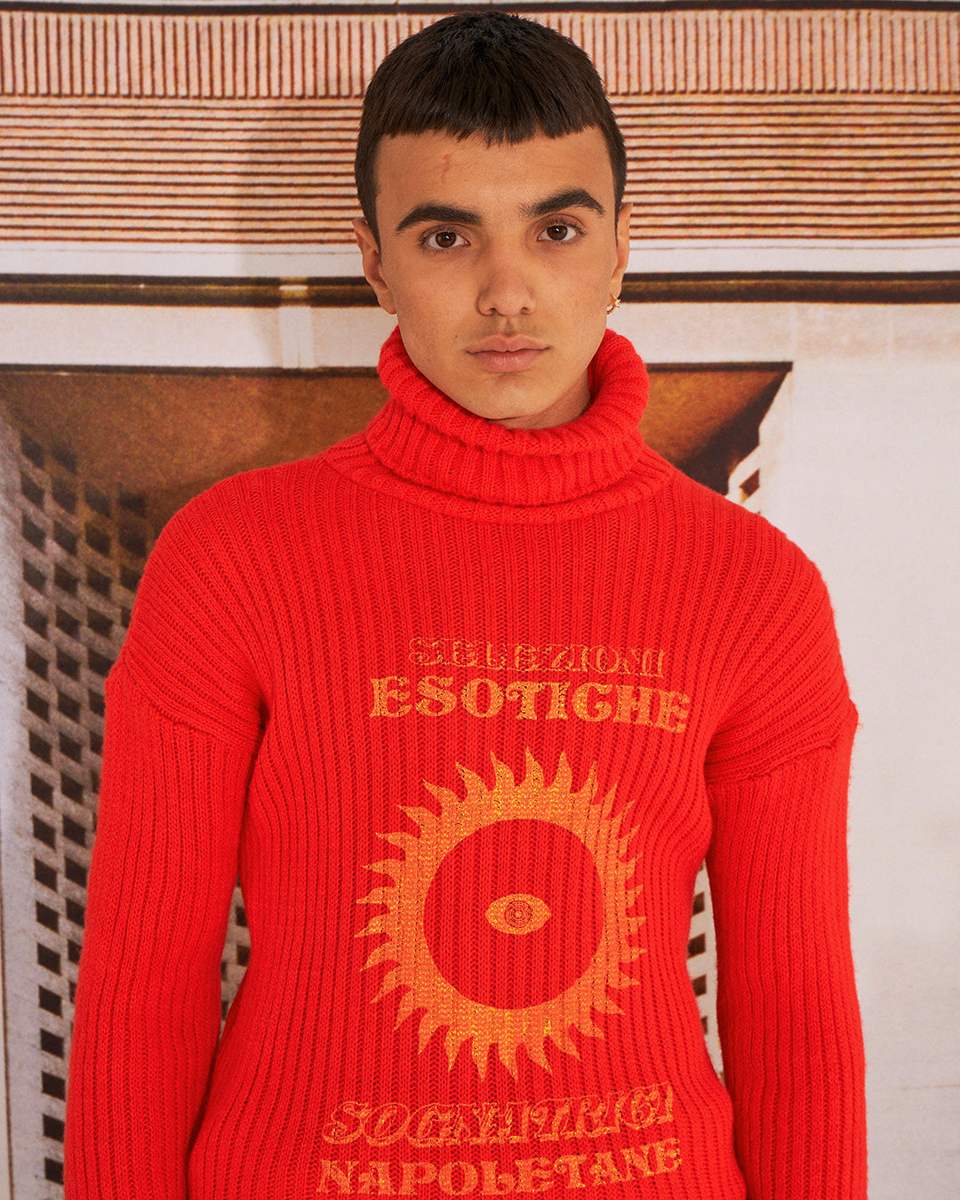 Lupetto a coste selezioni esotiche