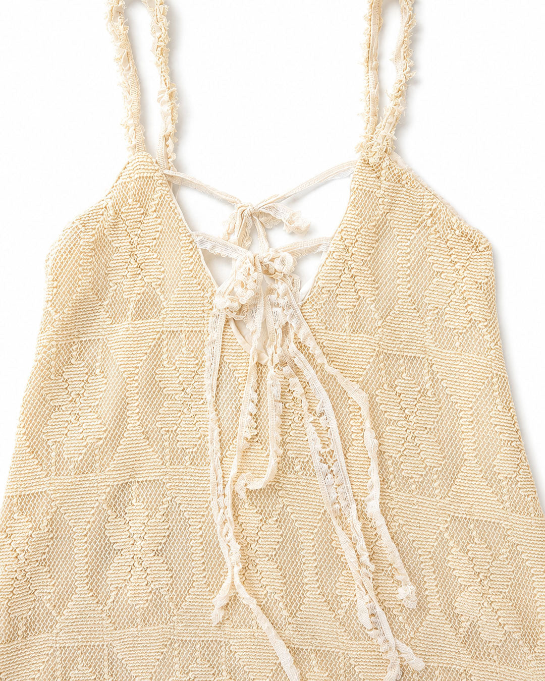 Robe en maille ajourée