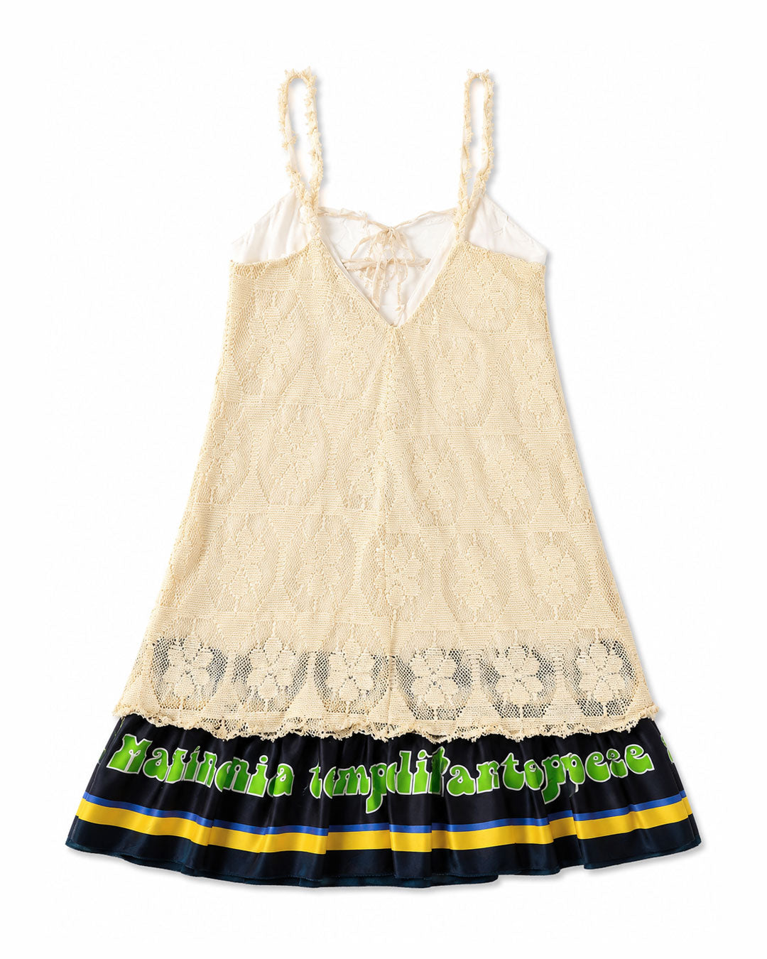 Robe en maille ajourée