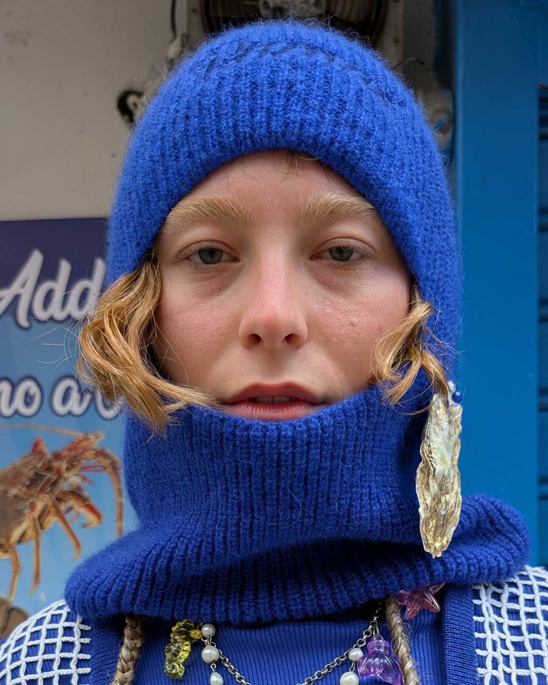 Balaclava lungo conchiglia