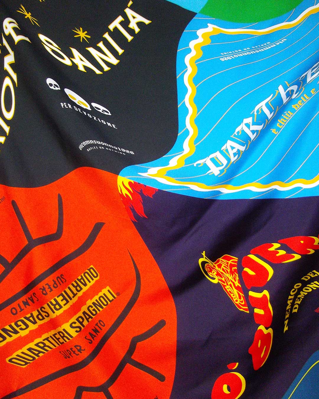 Bandana mix rione sanita', buvero, parthenope e quartieri