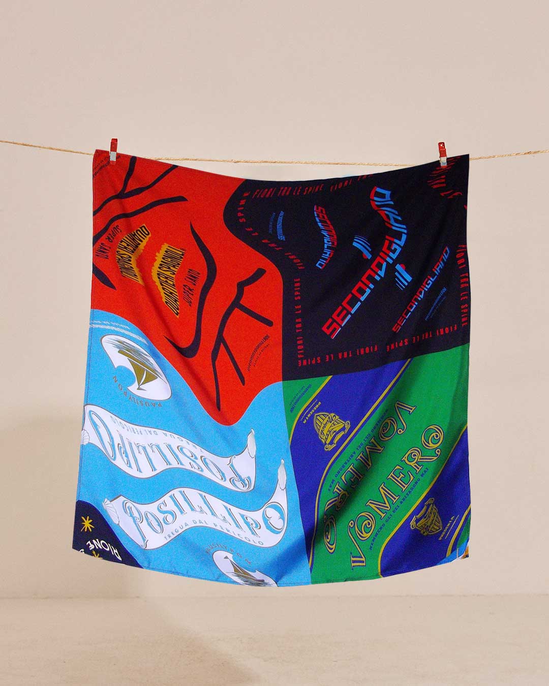 Bandana mix posillipo, vomero, secondigliano e quartieri