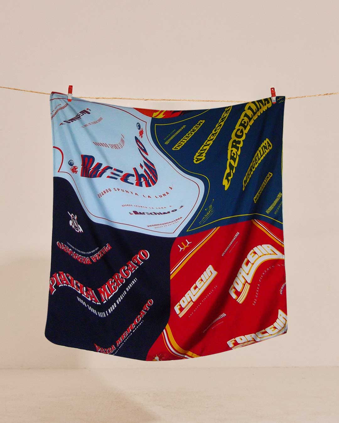 Bandana mix mergellina, marechiaro, forcella e piazza mercato