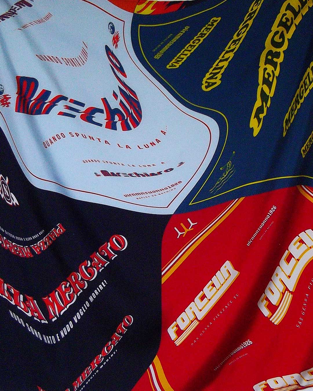 Bandana mix mergellina, marechiaro, forcella e piazza mercato