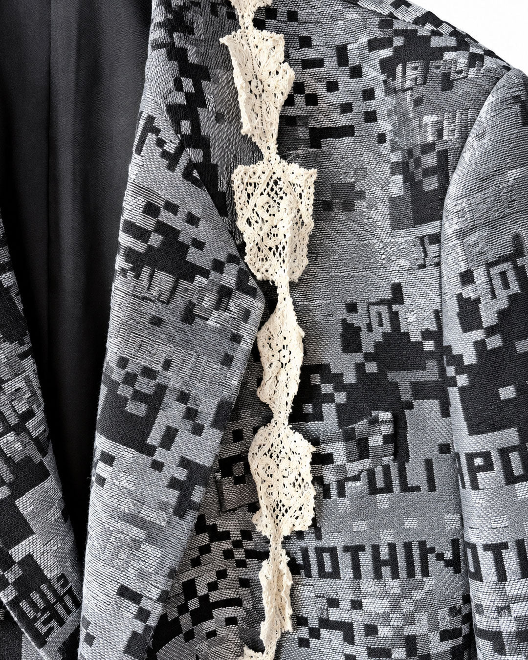 Giacca Jaquard Mater-Camo black