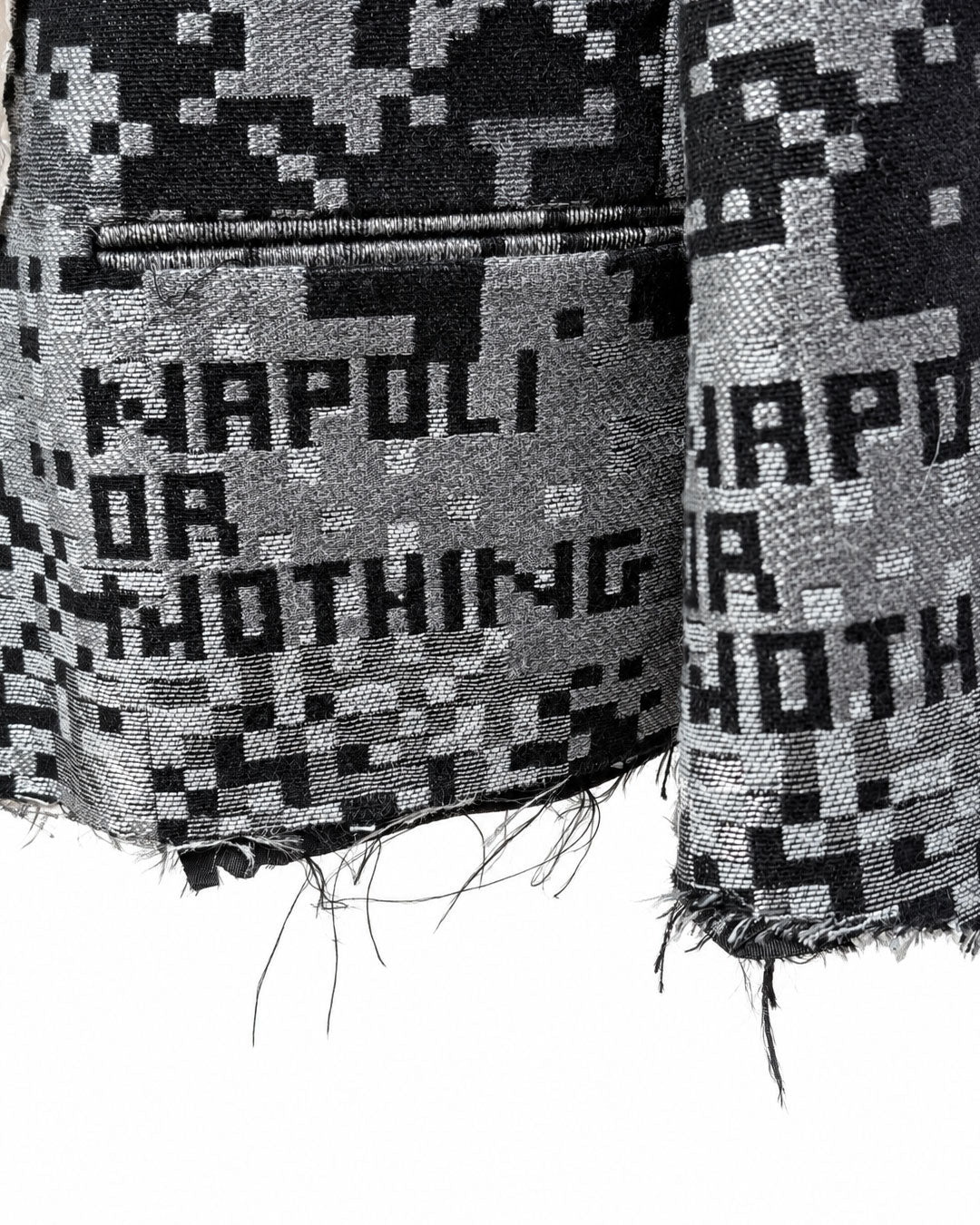 Giacca Jaquard Mater-Camo black