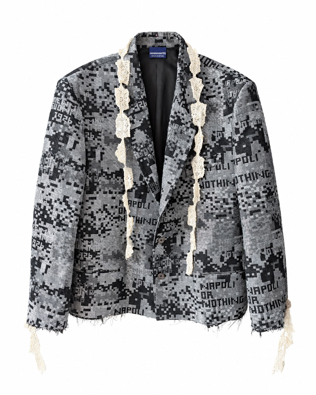 Giacca Jaquard Mater-Camo black