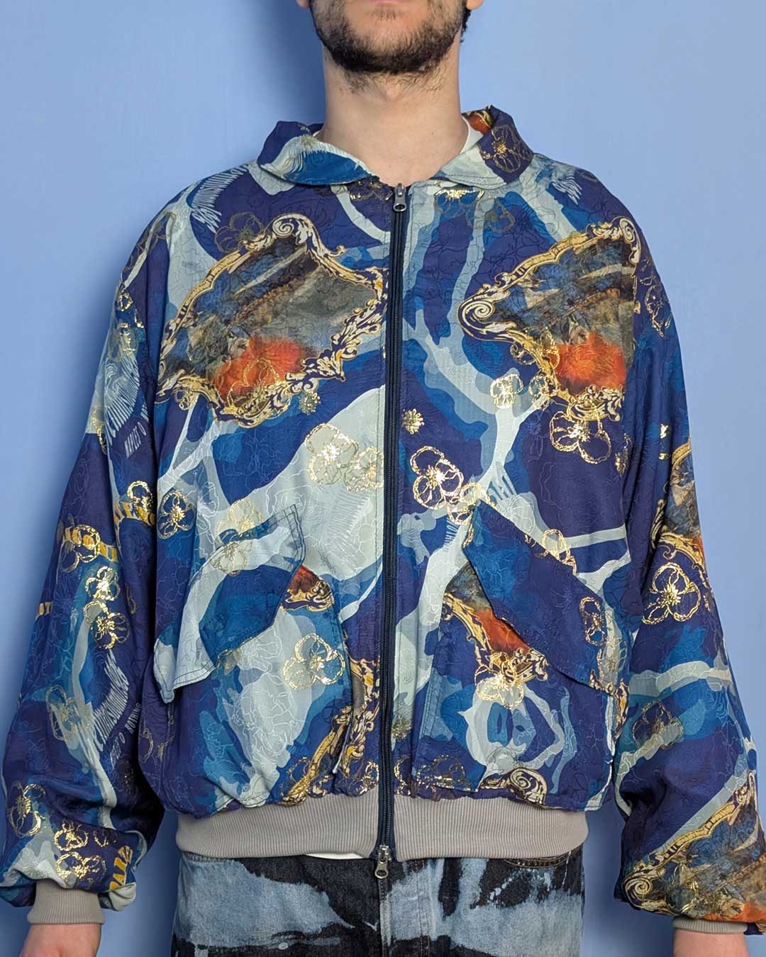 Bomber seta Sergio Bruni