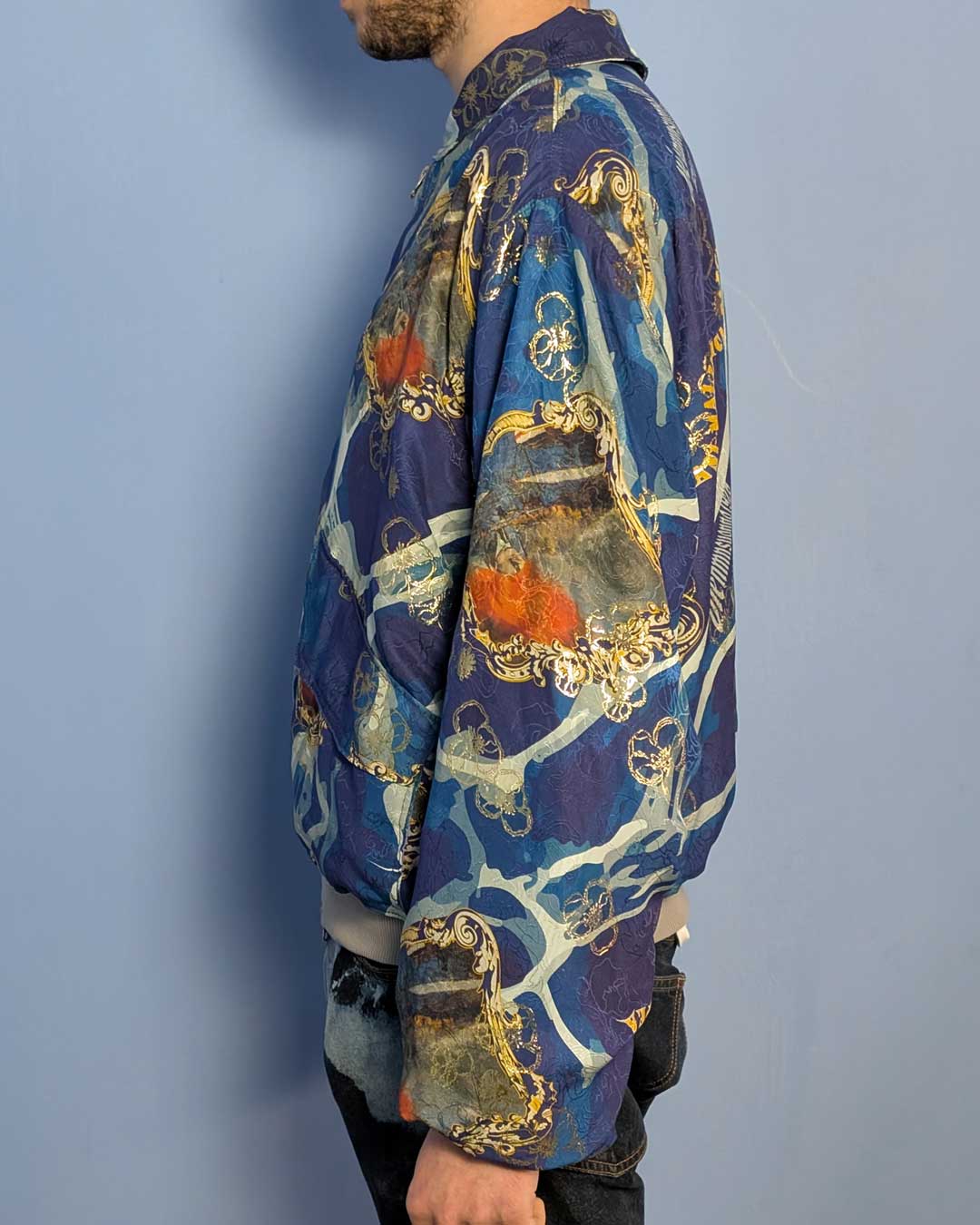 Bomber seta Sergio Bruni