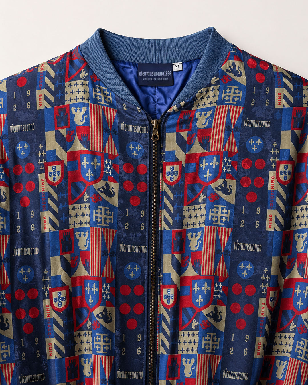 Sergio Bruni silk bomber jacket
