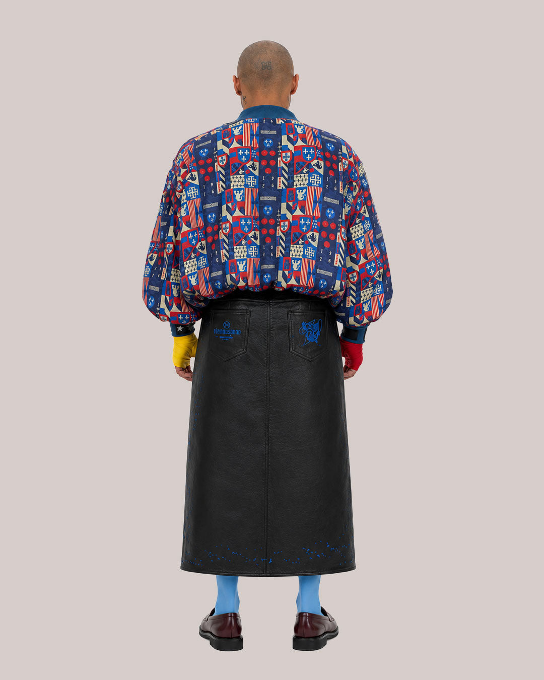 Bomber en soie Sergio Bruni