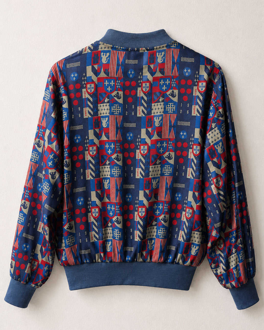 Sergio Bruni silk bomber jacket
