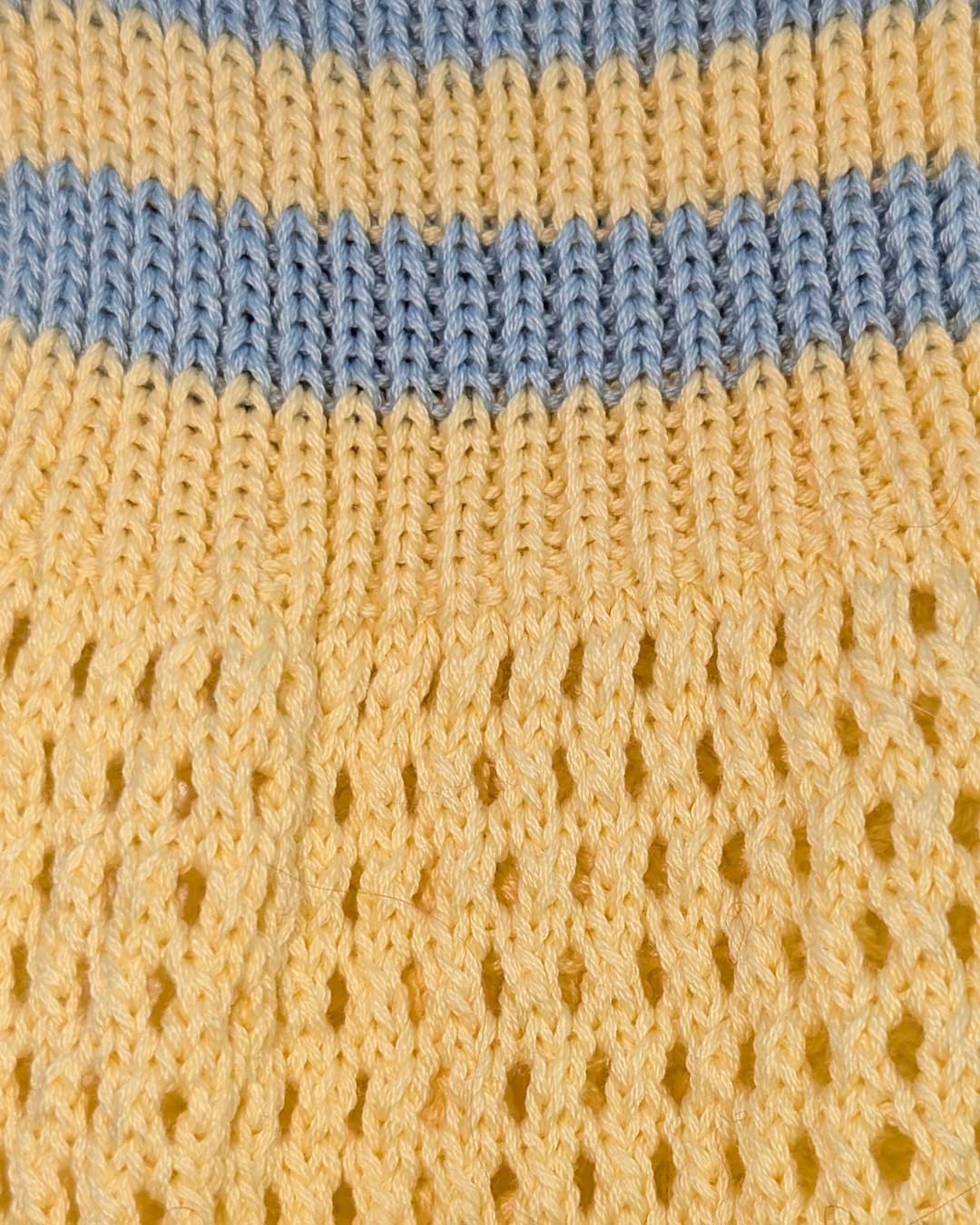 Calzini in crochet gialli