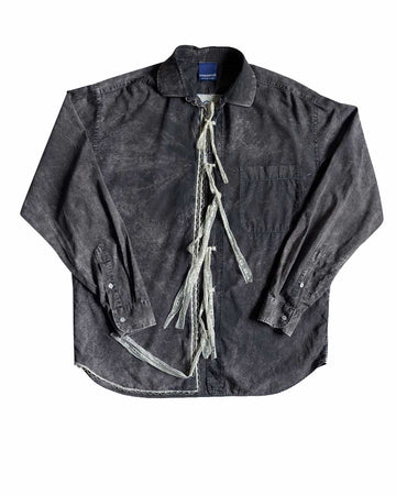 Camicia marble carulì strass