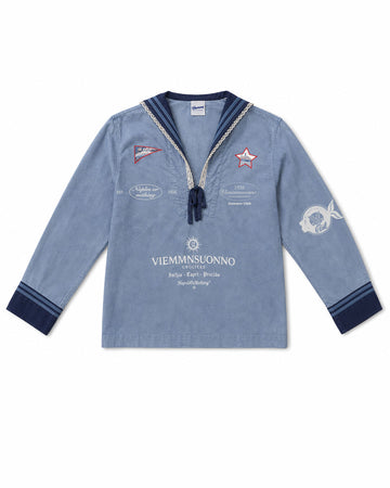 Marinière bleue