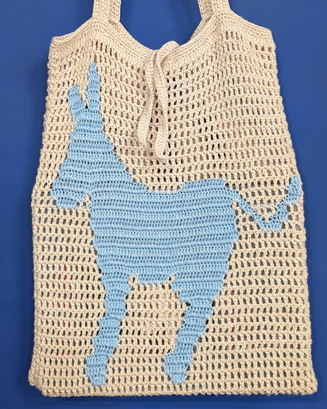 Abito in maglia traforato