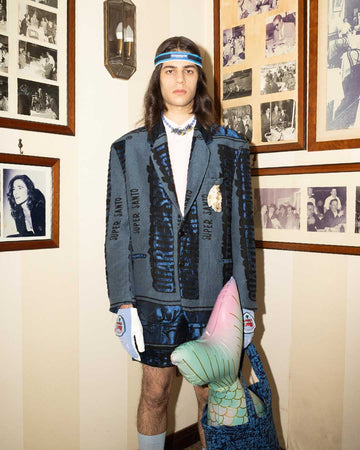 Coordinato jacquard quartieri spagnoli