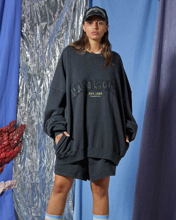 Felpa napolicity vintage black