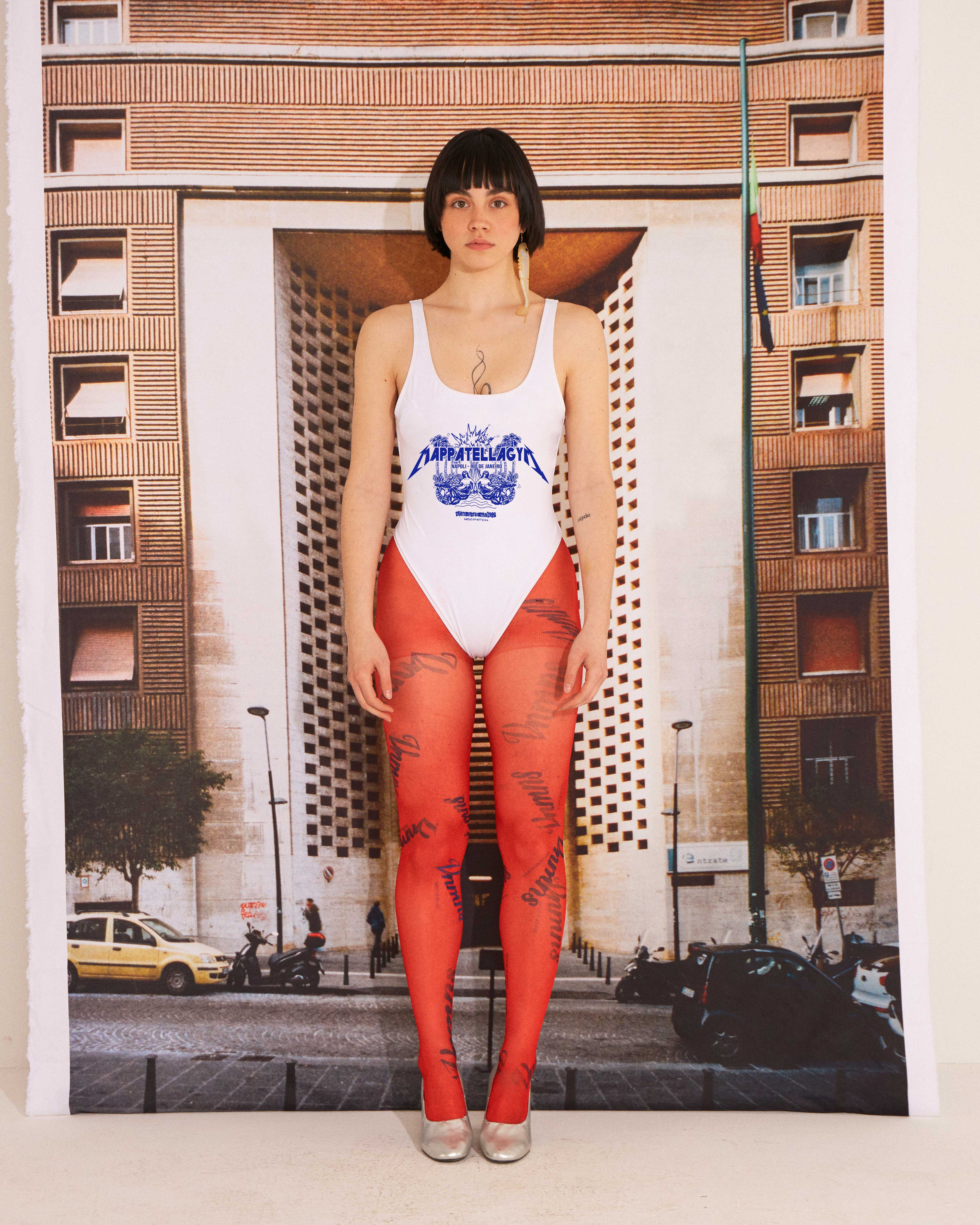 Costume intero mappatella gym