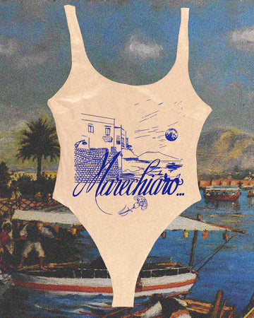 Costume intero paesaggio Marechiaro