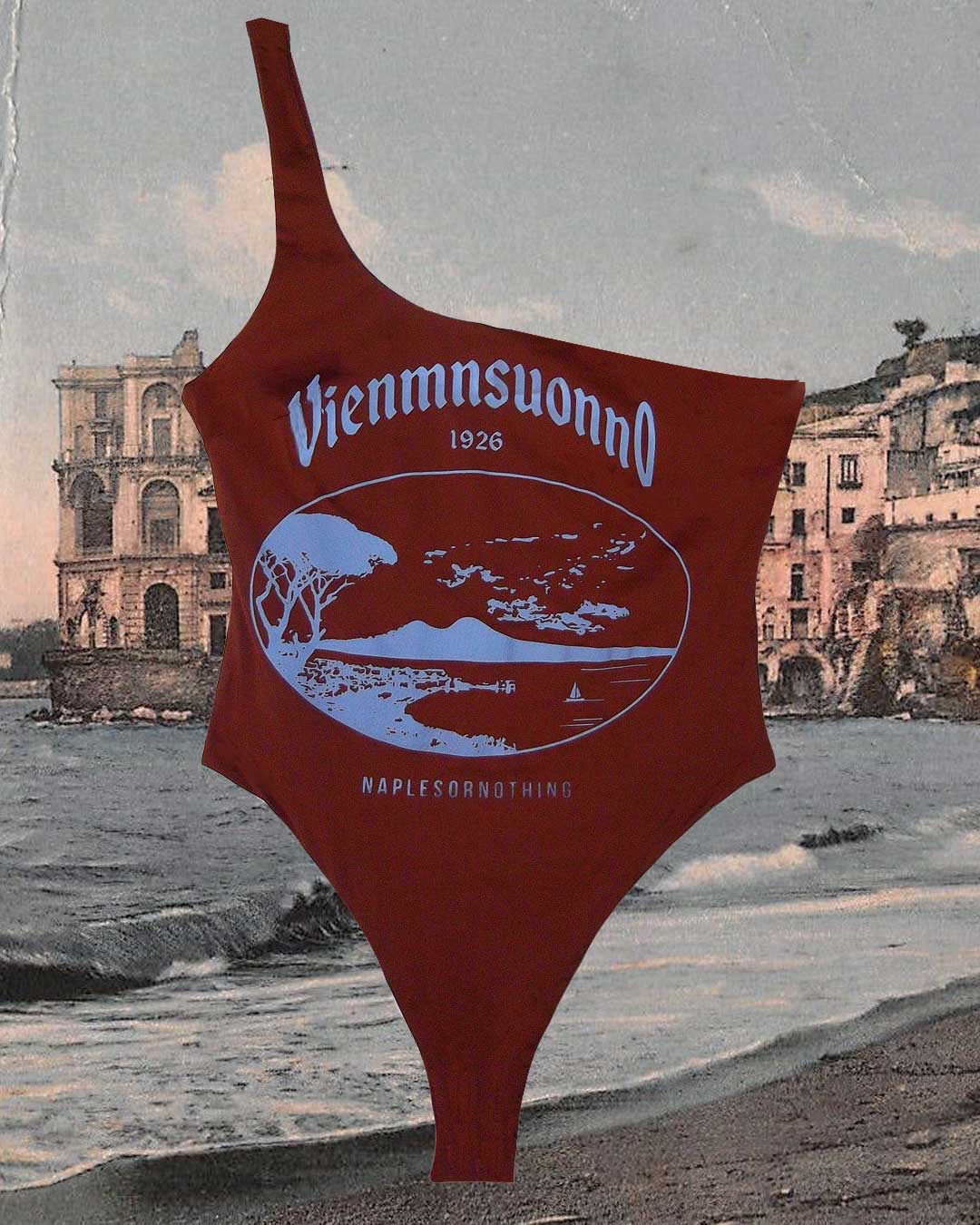 Costume vesuvio monospalla