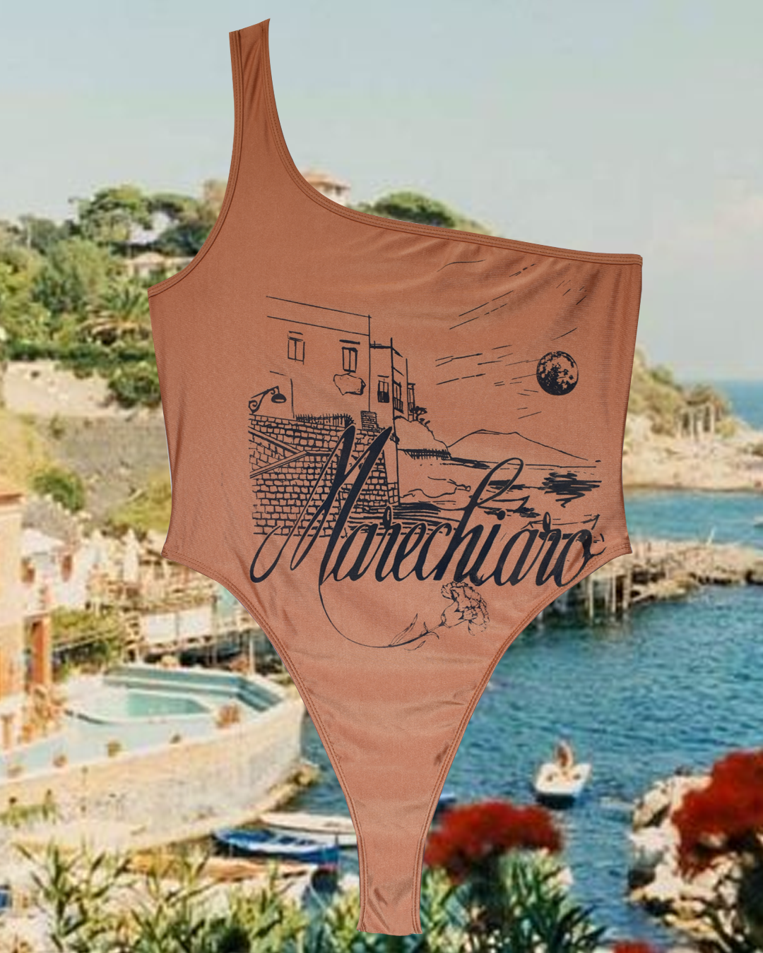 Costume intero marechiaro paesaggio