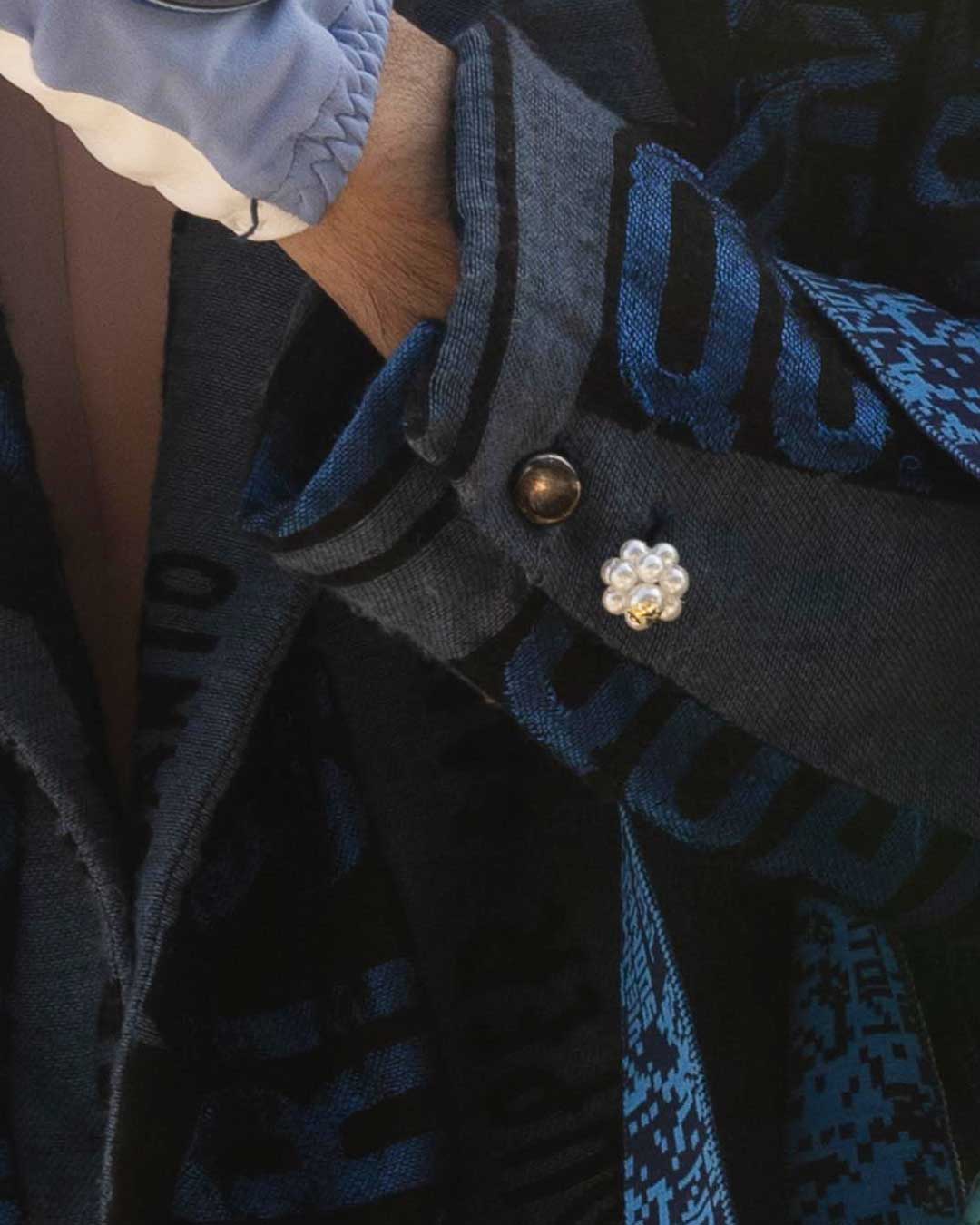 Coordinato jacquard quartieri spagnoli