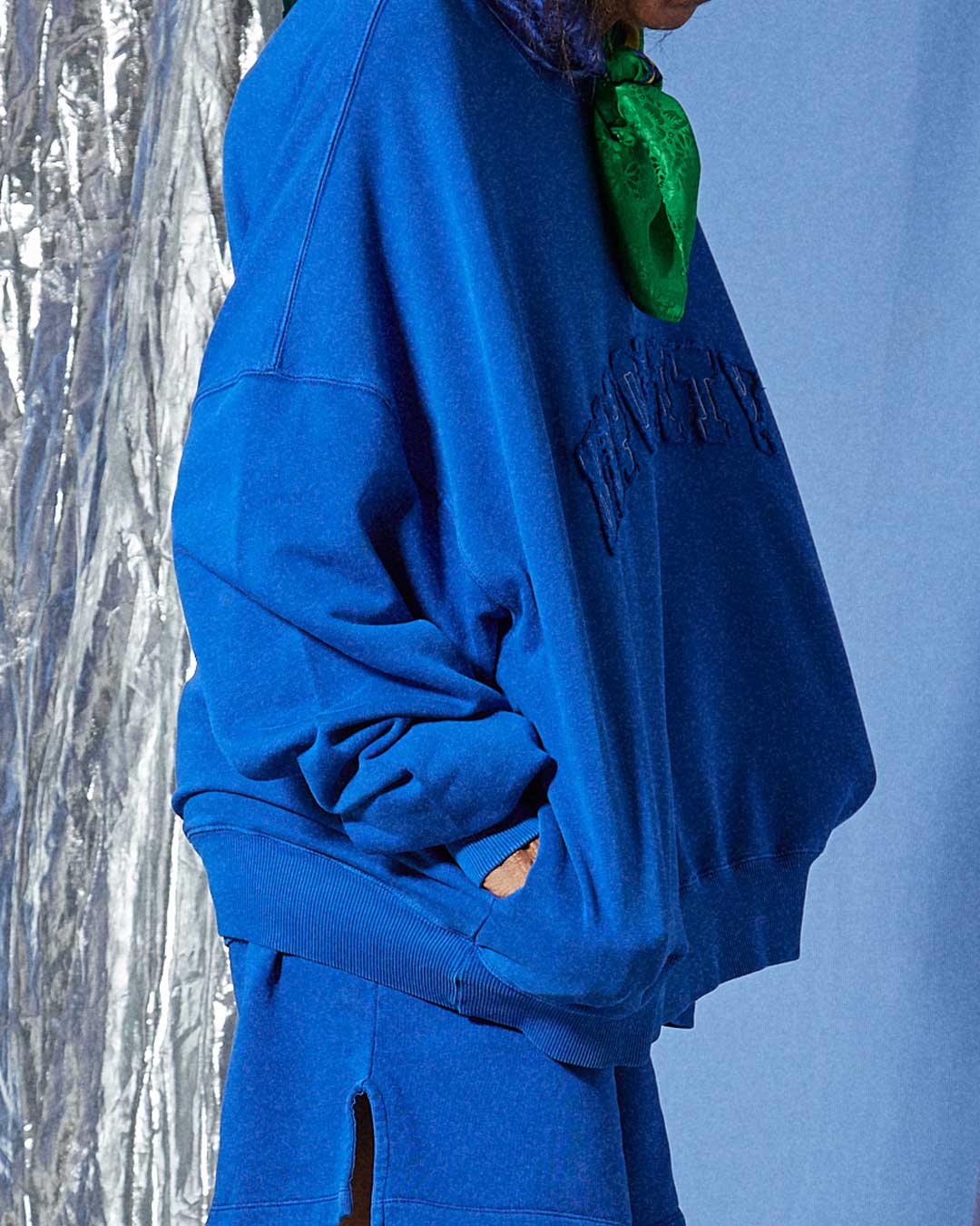 Felpa napolicity blu