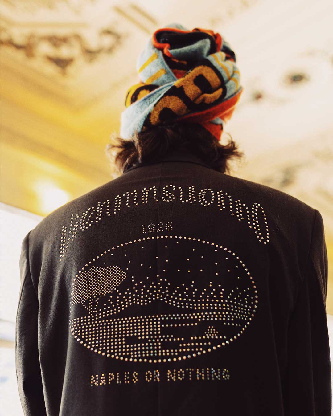 Giacca vesuvio strass