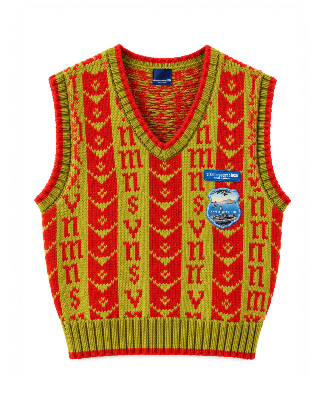 Gilet 1926 patch senape