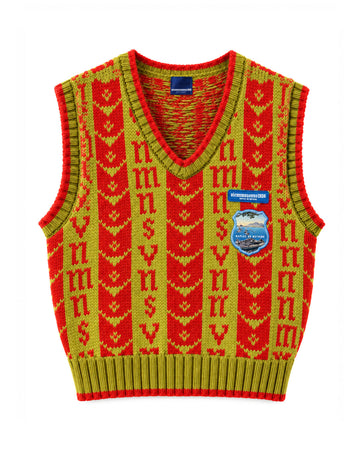 Gilet 1926 patch senape
