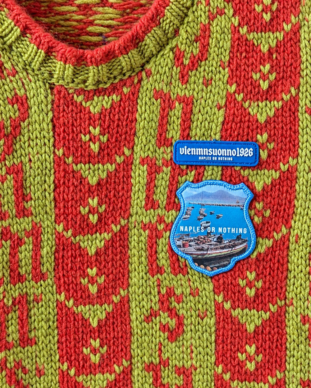 Gilet 1926 patch senape