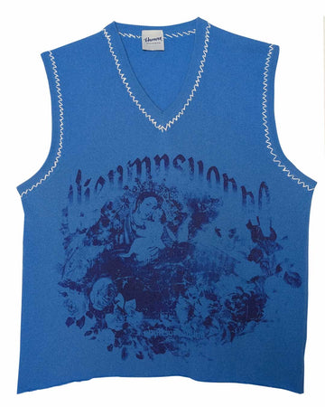 Gilet azzurro Rosemary