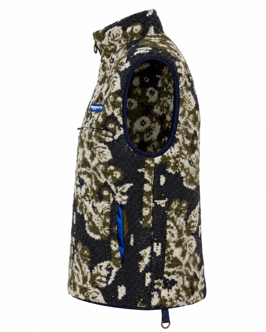 Gilet fleuri