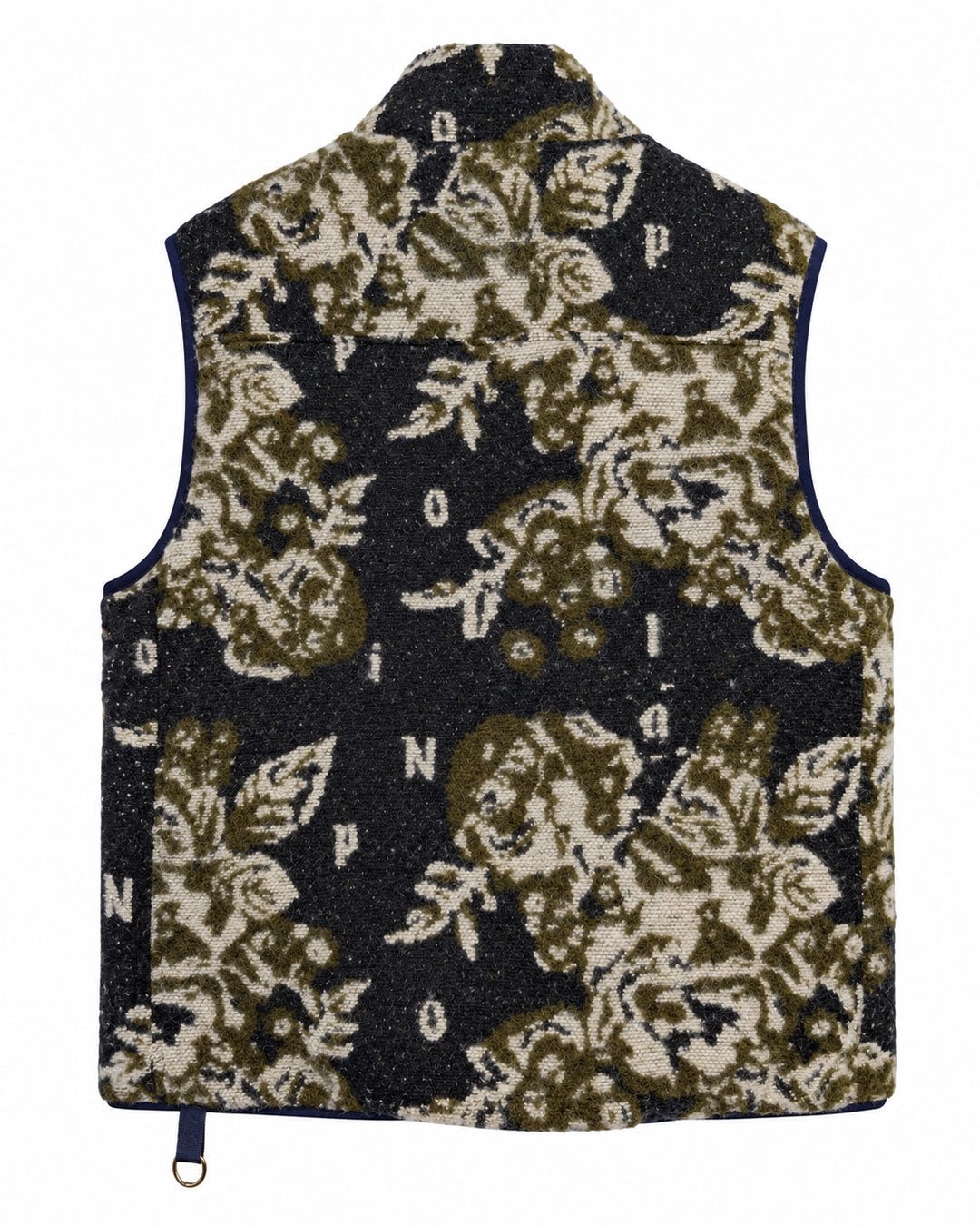 Gilet fleuri