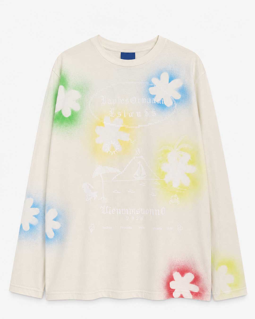 Longsleeve neapolitan island spray