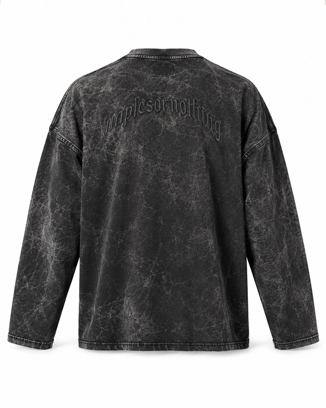 T-shirt longsleeve nera selezioni esotiche